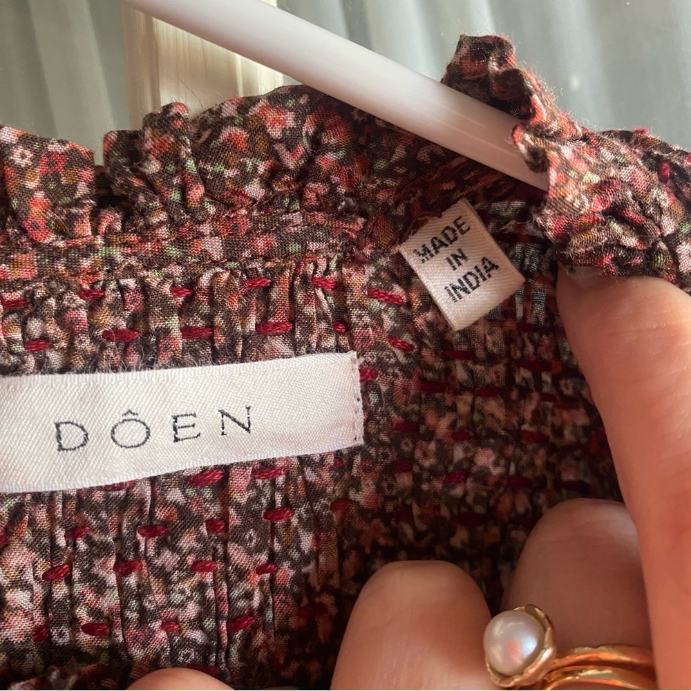 Doen Oliver Floral Ruffled Mini Dress - Picture 8 of 13